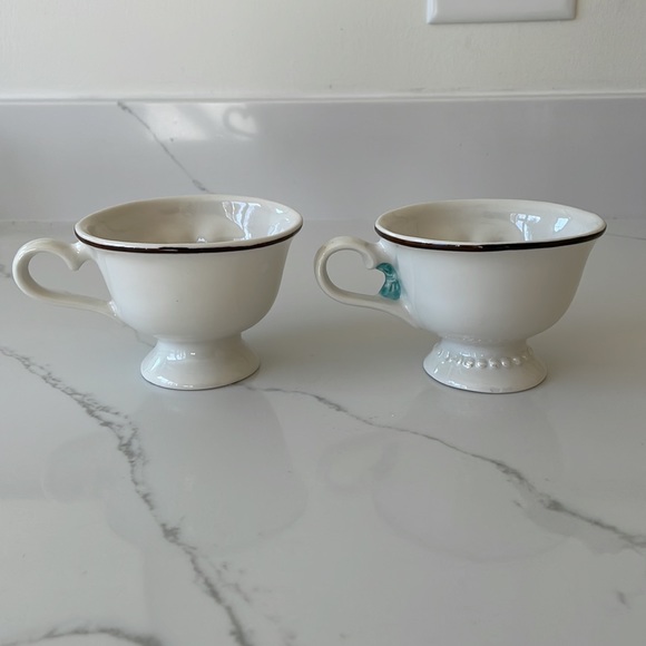 BAILEYS Limited Edition set winking teacups vintage boy girl white retro yum - Picture 5 of 8